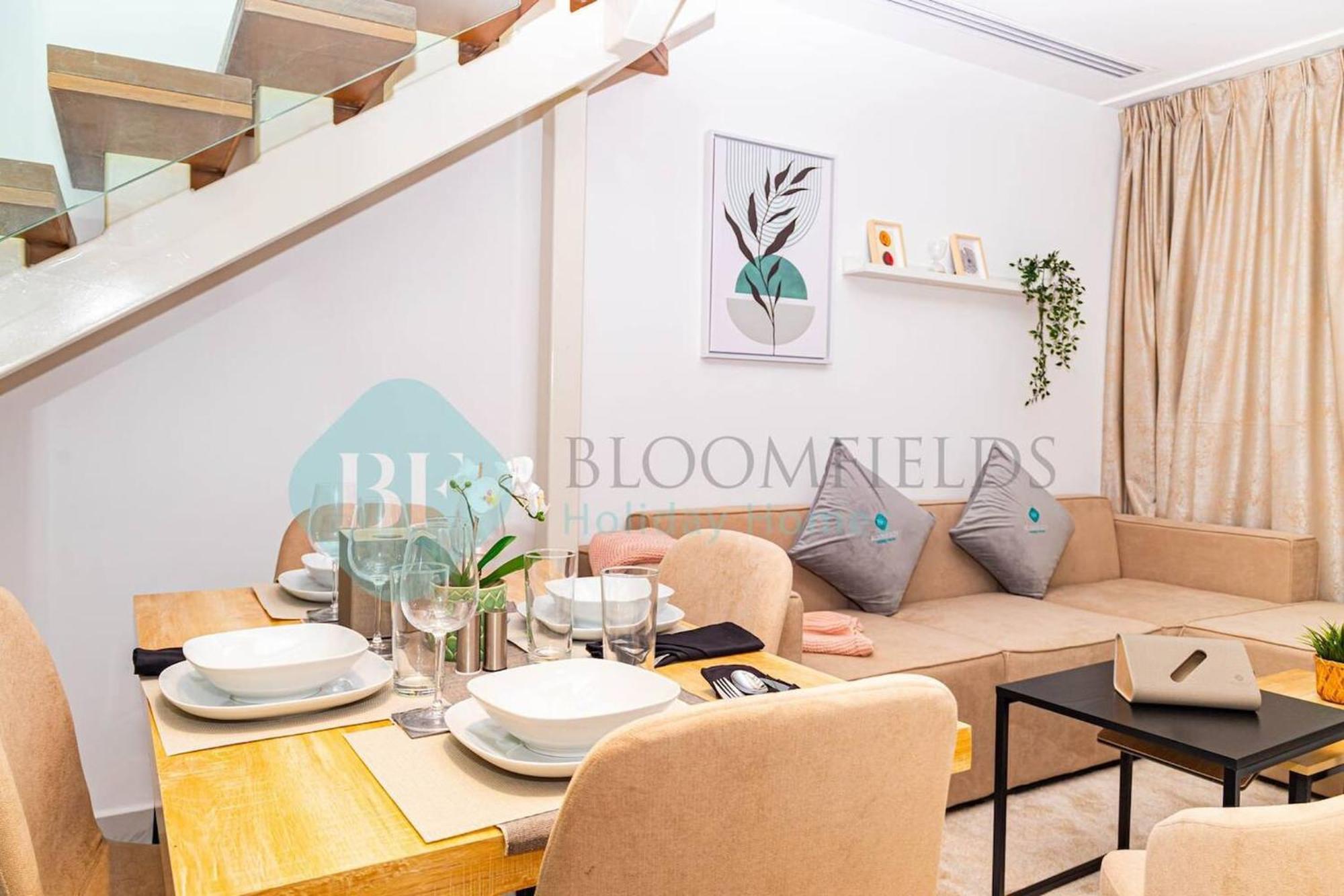 Bloomfields 2br Duplex View Oasis Masdar Apartment *